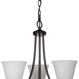 Dallas 3 Light Up Bronze Pendant 1000125