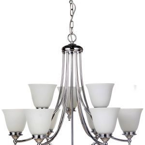 Dallas Chrome 9 Light Up Pendant 1000128