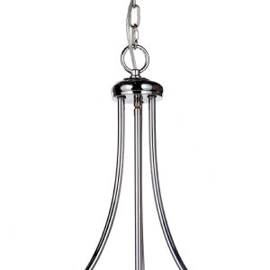 Dallas Chrome 3 Light Single Suspension Light 1000138